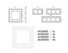 Рамка AMBRELLA VOLT AF250124 1