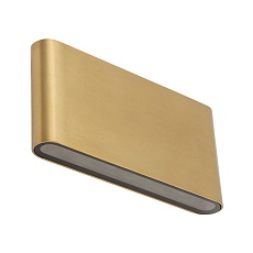 Уличный настенный светильник Nowodvorski Semi Led M Brass 11366 3