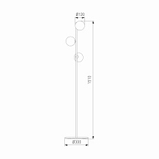 Торшер TK Lighting 5717 Estera 1