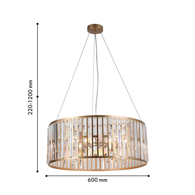 Подвесная люстра F-Promo Prismata 4483-6P изображение 2 Подвесная люстра F-Promo Prismata 4483-6P Фото № 2