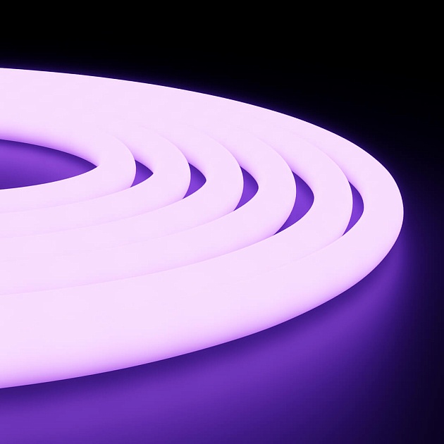 Светодиодная влагозащищенная лента Apeyron 14,4W/m 120LED/m 2835SMD фиолетовый 5M 00-329 фото 