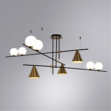 Подвесная люстра Arte Lamp Jacob A7029PL-9BK 4