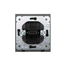 Розетка STRONG HDMI с/у графит KRANZ KR-78-0730-6 5