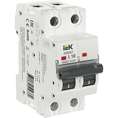 ARMAT Автоматический выключатель M10N 2P L 10А IEK AR-M10N-2-L010