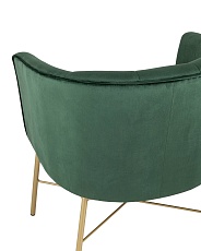 Кресло Stool Group Шале велюр зеленый FALETTE GREEN 5