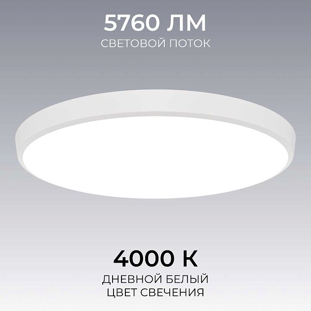 Накладной светодиодный светильник OGM O18-155 изображение 8 Накладной светодиодный светильник OGM O18-155 Фото № 8