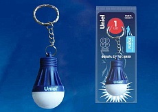 Фонарь-брелок светодиодный «Uniel» Uniel Standard Mini от батареек 55х30 S-KL023-T Blue UL-00004093 1