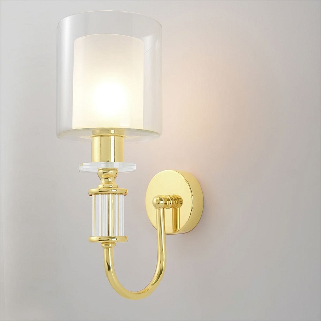 Бра Crystal Lux ELENA AP1 GOLD изображение 1 Бра Crystal Lux ELENA AP1 GOLD Фото № 1