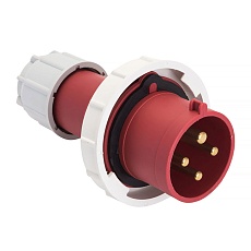 Вилка переносная 0342 3Р+РЕ 63А 380В IP67 EKF PROxima ps-0342-63-380