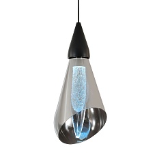 Подвесной светодиодный светильник Indigo Riflesso 11049/1P Black V000110L 2