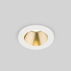 Встраиваемый светодиодный светильник Elektrostandard 25023/Led 7W 4200K WH/SB белый/бронза a056771