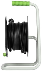 Удлинитель силовой ЭРА GREEN LINE KAT-2x1-30m Greenline на катушке пластик 4 розетки без заземления 30м ПВС 2x1мм2 Б0065105 4