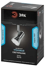 Трековый светильник однофазный ЭРА Taper TR37-GU10 CH Б0053305 2
