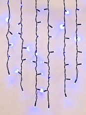 Уличная светодиодная гирлянда Uniel бахрома 220V синий ULD-B3010-200/TBK Blue IP67 UL-00003932 4