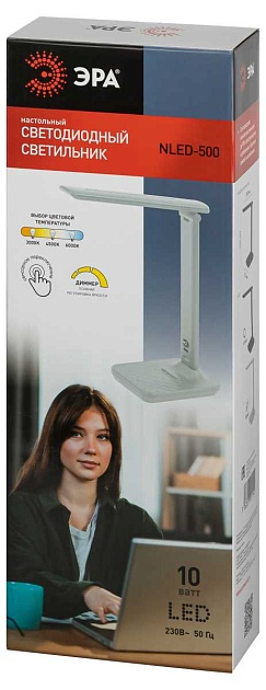 Настольная лампа ЭРА NLED-500-10W-W Б0057192 изображение 22 Настольная лампа ЭРА NLED-500-10W-W Б0057192 Фото № 22