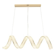 Подвесной светодиодный светильник Crystal Lux Musika SP100W Led L1200 Gold 2