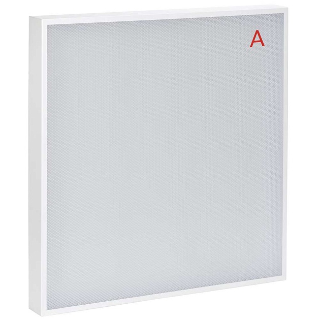 LIGHTING PRO Светильник светодиодный ДВО 1001A 40Вт 6500К IP40 595х595мм призма БАП 3ч IEK LTP-DVO0-1001A-40-65-K01 Фото № 1