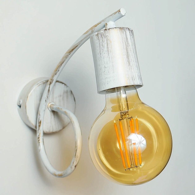 Бра Adilux Tango White Patina 10120 изображение 1 Бра Adilux Tango White Patina 10120 Фото № 1