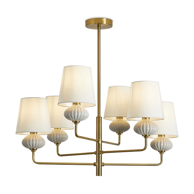 Подвесная люстра Freya Ceramics FR2029PL-06BS Фото № 4