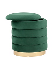 Пуф Stool Group Франсис велюр зелёный vd-fransis-b19 1