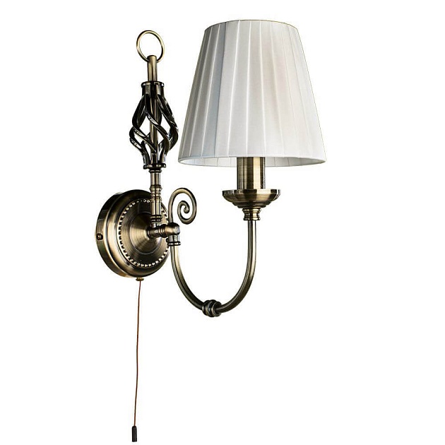 Бра Arte Lamp Zanzibar A8390AP-1AB изображение 1 Бра Arte Lamp Zanzibar A8390AP-1AB Фото № 1