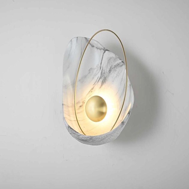 Настенный светодиодный светильник Imperium Loft Clam 133214-22 Фото № 7