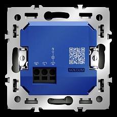 Выключатель встраиваемый S70 карточный 16А, (титан) Voltum VLS010706 2