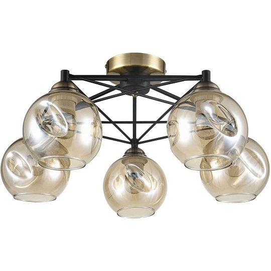 Потолочная люстра Vele Luce Furia VL1882L05 изображение 2 Потолочная люстра Vele Luce Furia VL1882L05 Фото № 2