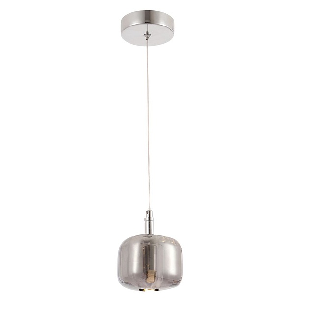 Подвесной светильник Crystal Lux Box SP1 Chrome/Smoke изображение 3 Подвесной светильник Crystal Lux Box SP1 Chrome/Smoke Фото № 3