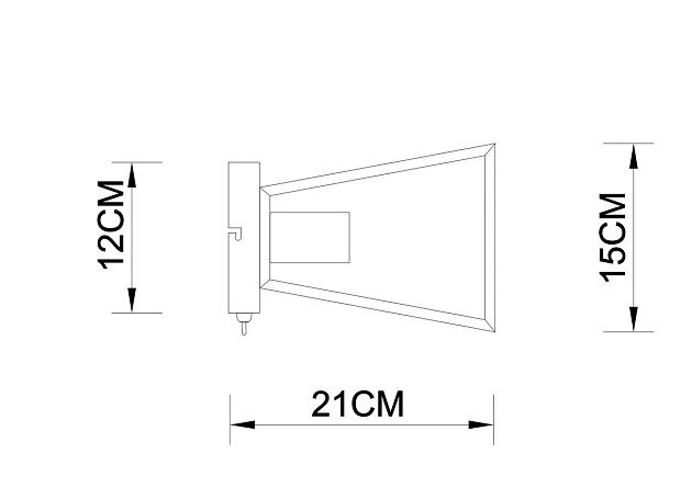 Бра Arte Lamp Brussels A8030AP-1WH фото 2