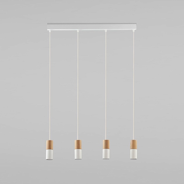 Подвесной светильник TK Lighting 6307 Elit White Wood Фото № 1
