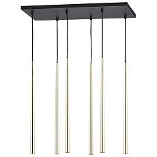 Подвесная люстра TK Lighting 6420 Piano Gold