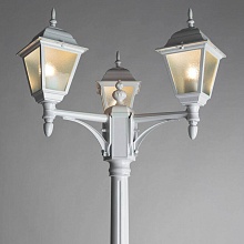 Садово-парковый светильник Arte Lamp Bremen A1017PA-3WH 2
