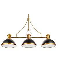 Подвесная люстра Lumina Deco Ettore LDP 710-3 BK+MD 3