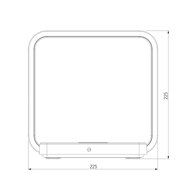 Настольная лампа Eurosvet Frame 80502/1 хром изображение 2 Настольная лампа Eurosvet Frame 80502/1 хром Фото № 2