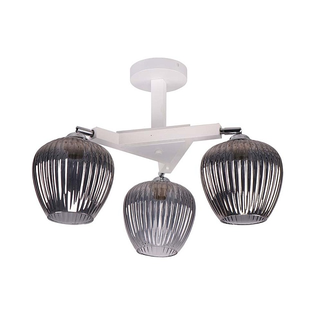 Потолочная люстра ЭкономСвет 10117/3WT+CR SM изображение 1 Потолочная люстра ЭкономСвет 10117/3WT+CR SM Фото № 1