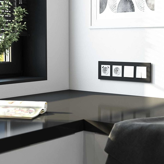 Розетка с заземлением Werkel белый W1171001 4690389155116 изображение 8 Розетка с заземлением Werkel белый W1171001 4690389155116 Фото № 8