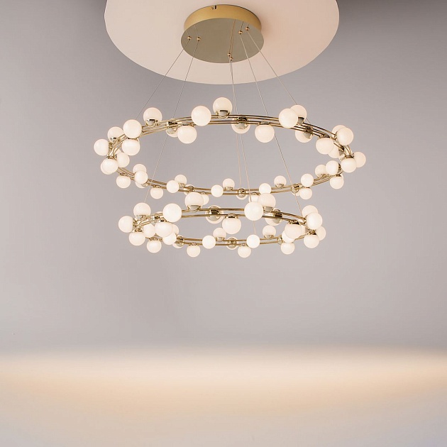 Подвесная светодиодная люстра Maytoni Tessara MOD081PL-L84G3K изображение 5 Подвесная светодиодная люстра Maytoni Tessara MOD081PL-L84G3K Фото № 5