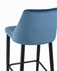 Полубарный стул Stool Group Диего велюр пыльно-синий AV 427-H58-08(PP) 5