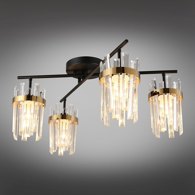 Потолочная люстра Omnilux Pavarolo OML-67707-04 изображение 2 Потолочная люстра Omnilux Pavarolo OML-67707-04 Фото № 2