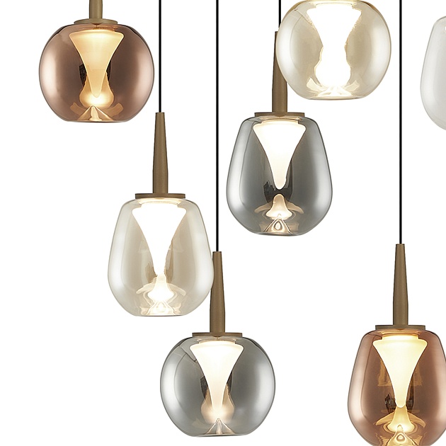 Подвесная светодиодная люстра Mantra Andromeda 8934+8PL Фото № 6