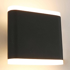 Уличный настенный светодиодный светильник Arte Lamp A8153AL-2GY 1
