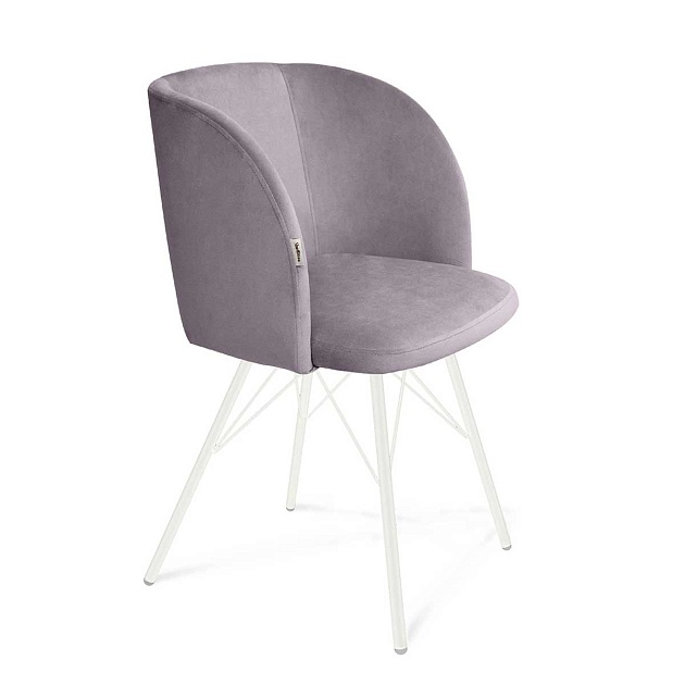 Кресло Sheffilton SHT-ST33/S37 сиреневая орхидея/белый 8010538105 Фото № 1