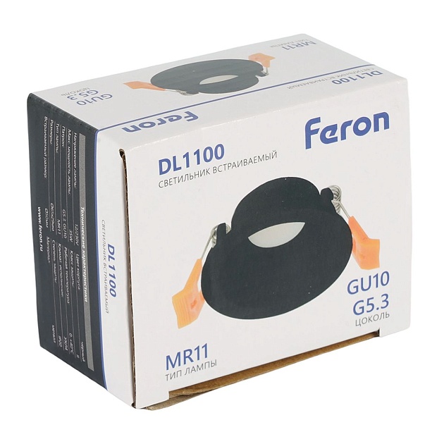 Встраиваемый светильник Feron DL1100 51943 изображение 10 Встраиваемый светильник Feron DL1100 51943 Фото № 10