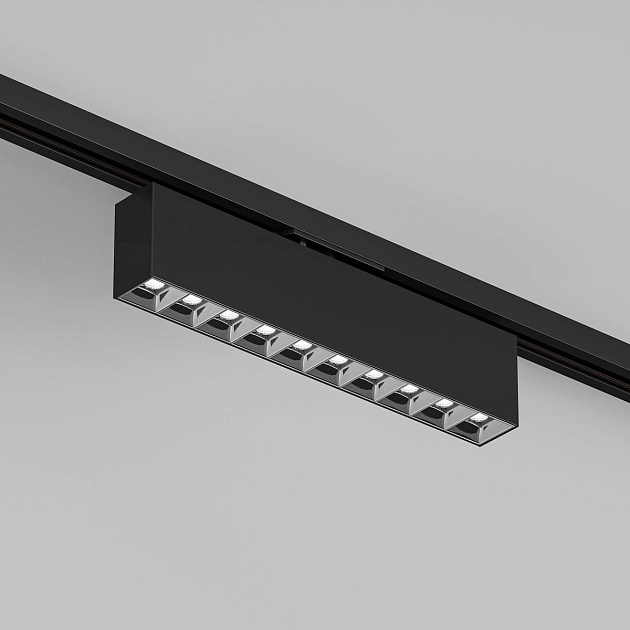 Трековый светодиодный светильник Denkirs Edder DK6444-BK Фото № 1