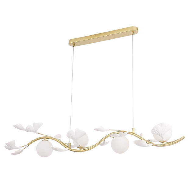 Подвесная люстра Crystal Lux Colibri SP4 Gold изображение 6 Подвесная люстра Crystal Lux Colibri SP4 Gold Фото № 6