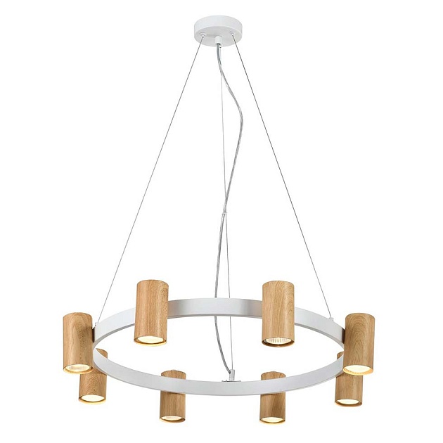 Подвесная люстра ЭкономСвет 86608/8WT WD Фото № 1