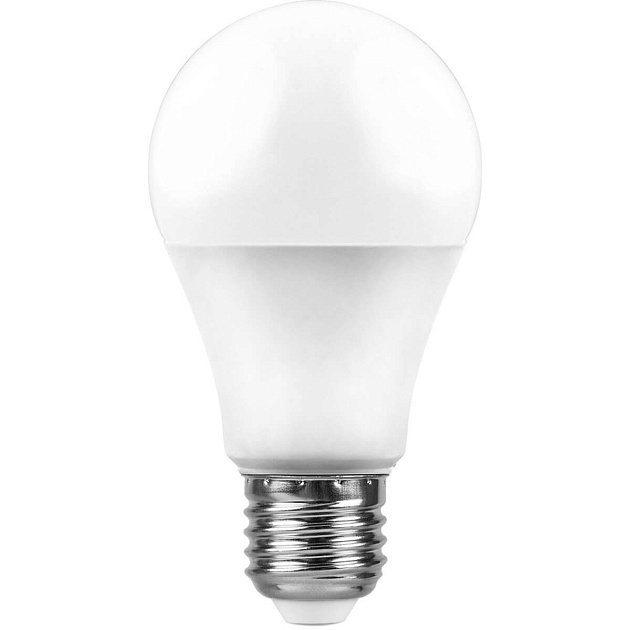 Лампа светодиодная Feron E27 10W 4000K Шар Матовая LB-92 25458 фото 2