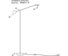 Торшер Kink Light Некси 09440-F,19(3000K) 1