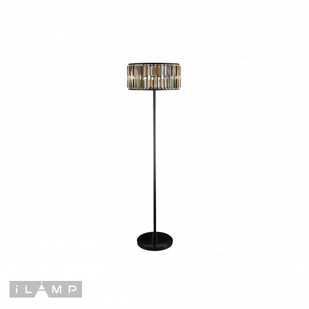 Торшер iLamp Royal 10390-5F BK Фото № 1